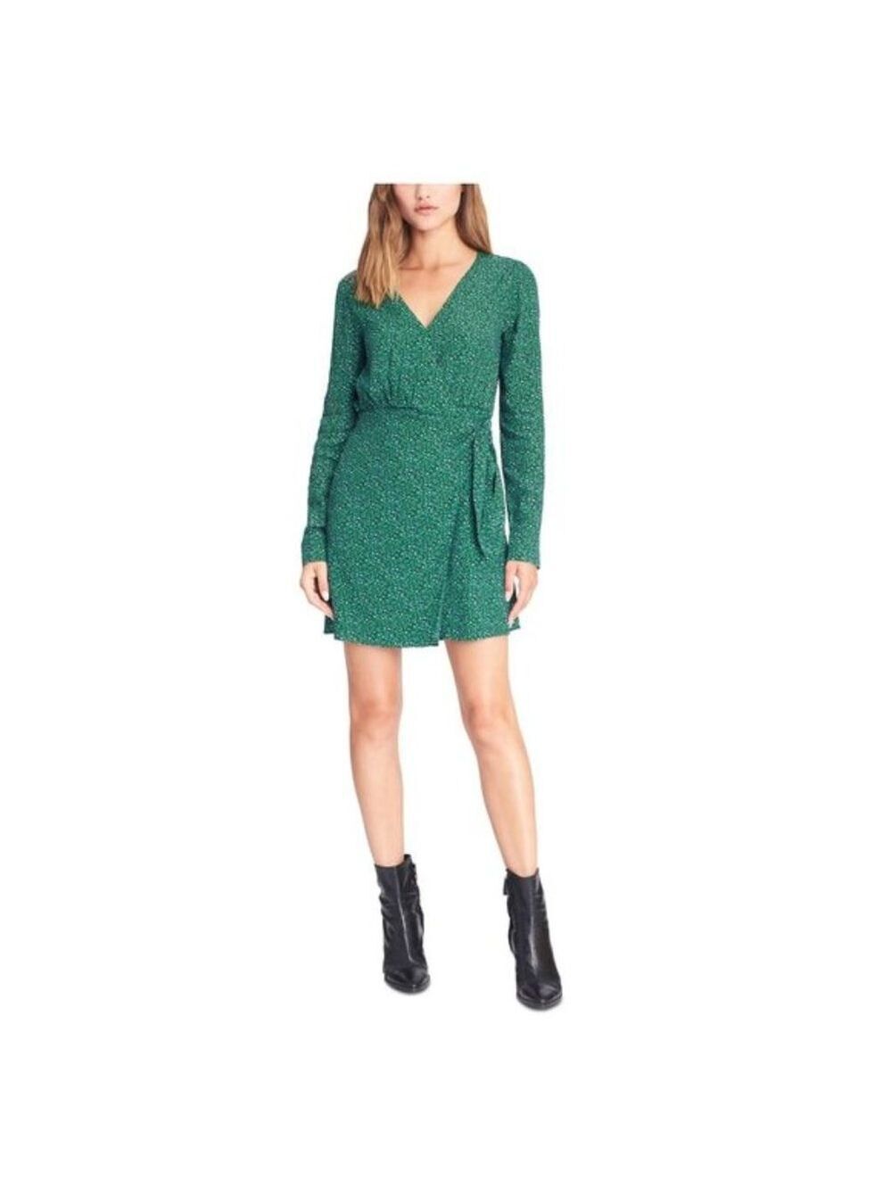 NWOT SANCTUARY Green Animal Print Dress
